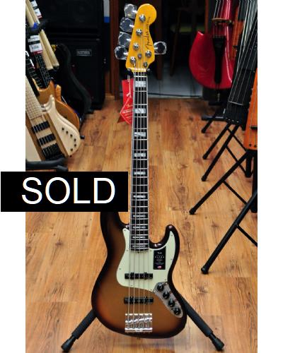 Fender American Ultra Jazz Bass V Mocha Burst